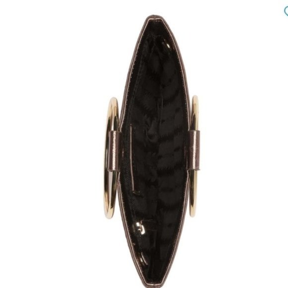 THACKER Le Pouch Leather Ring Handle Crossbody Bag - Picture 5 of 10